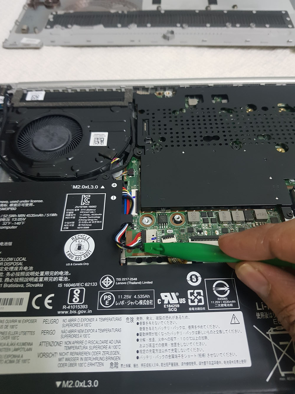 image of laptop with the tools